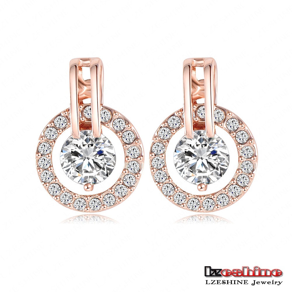 Big Sale Wedding Jewelry Sets Rose Gold Color Necklace/Earring ...
