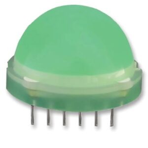 20mm 12 pins Dome Green LED