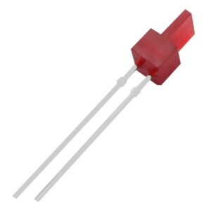 5x1x7mm Diffused Rectangular Red LED