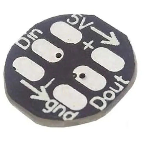 WS2812B with black Heatsink