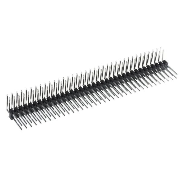Sil Pin Rows 40 Pin Double Row Right Angle Male SIL Header Strip - Aam Online Store