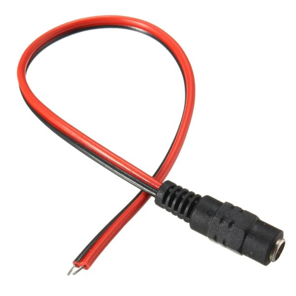 DC Female Jack Connector with Wire – Aam Online Store