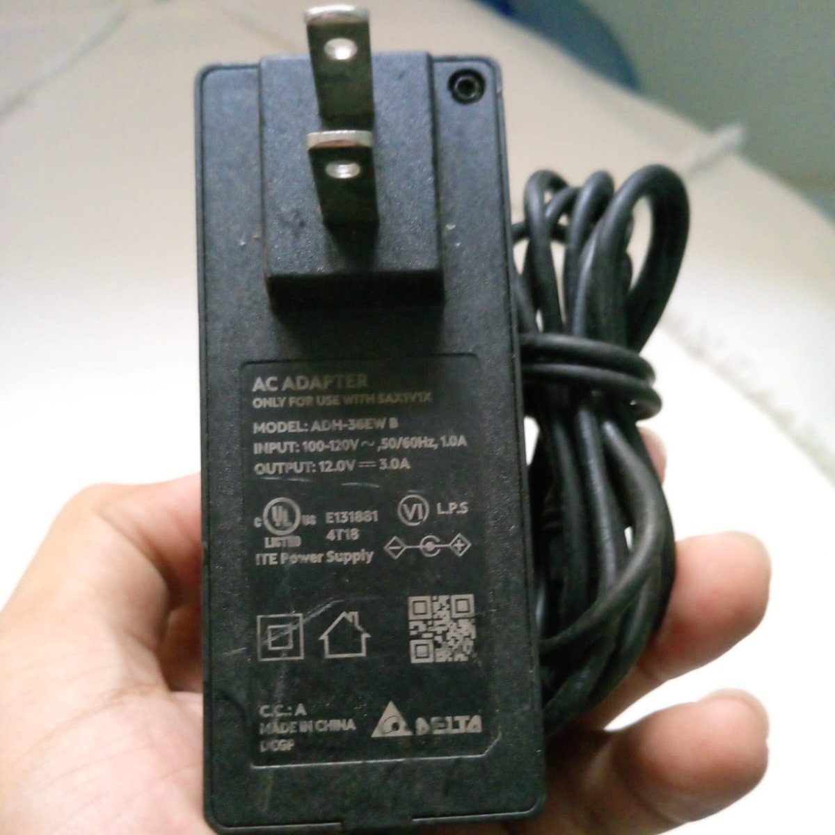 12v 3A DC Power Supply Adapter